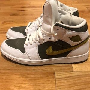 Nike Jordan 1 Phat Olive Green White